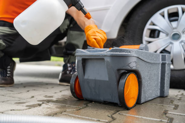 Best Sanitation services for porta potties  in Omro, WI